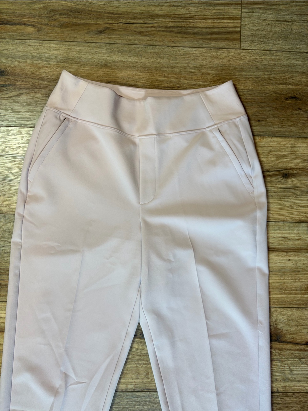 Athleta Endless High Rise structured athletic athleisure Balletcore blush Pants - Picture 6 of 12